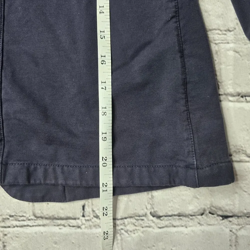 Nanos Navy Blue Cotton Two Button Soft Fabric‎ Blazer Size Kids 14